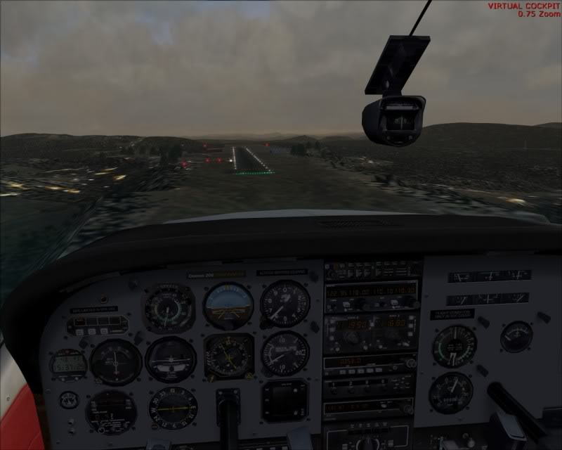 FS9 - Skien.. uma linda aproximação...,linda cidade ... ate mesmo para o FS, vale a pena -2008-nov-2-029