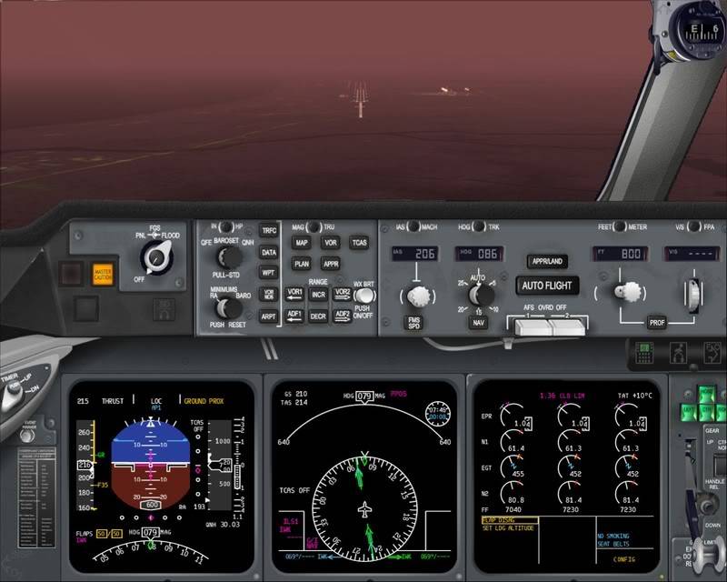 FS9 - Aproximação para Wakkanai.. sequencia ..,varias imagens da sequencia do pouso -2009-feb-23-106