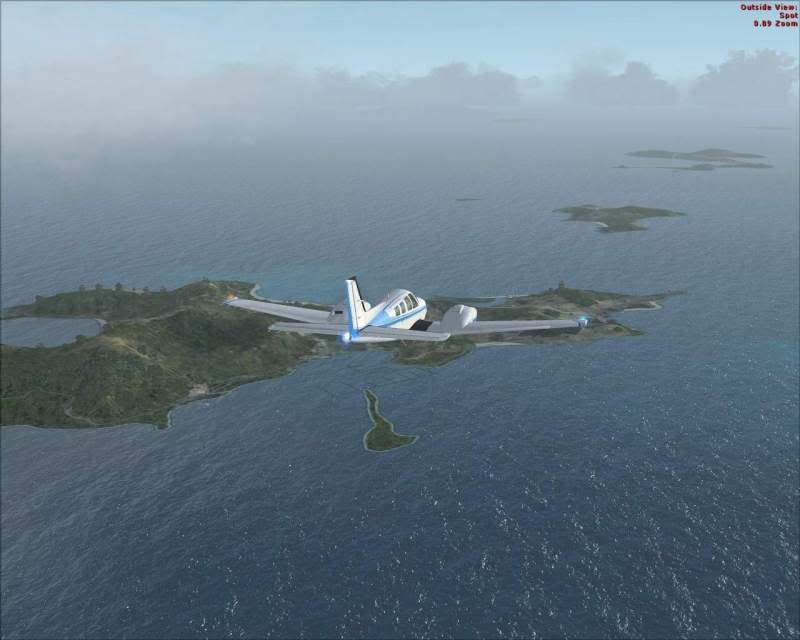 cessna - FSX - Cessna 182 e Barom perdidos no Caribe e eu no FSX parte 2 -2009-jun-11-027