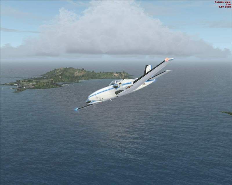 cessna - FSX - Cessna 182 e Barom perdidos no Caribe e eu no FSX parte 2 -2009-jun-13-041