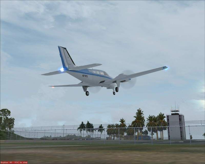 cessna - FSX - Cessna 182 e Barom perdidos no Caribe e eu no FSX parte 3 -2009-jun-13-071