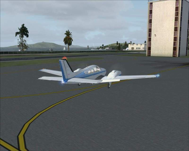 cessna - FSX - Cessna 182 e Barom perdidos no Caribe e eu no FSX parte 3 -2009-jun-13-077