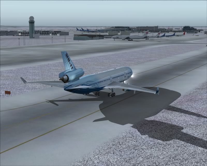 FS9 - Taxi em Sapporo.... lindo trafego,Espetacular Cenario -2009-mar-21-108