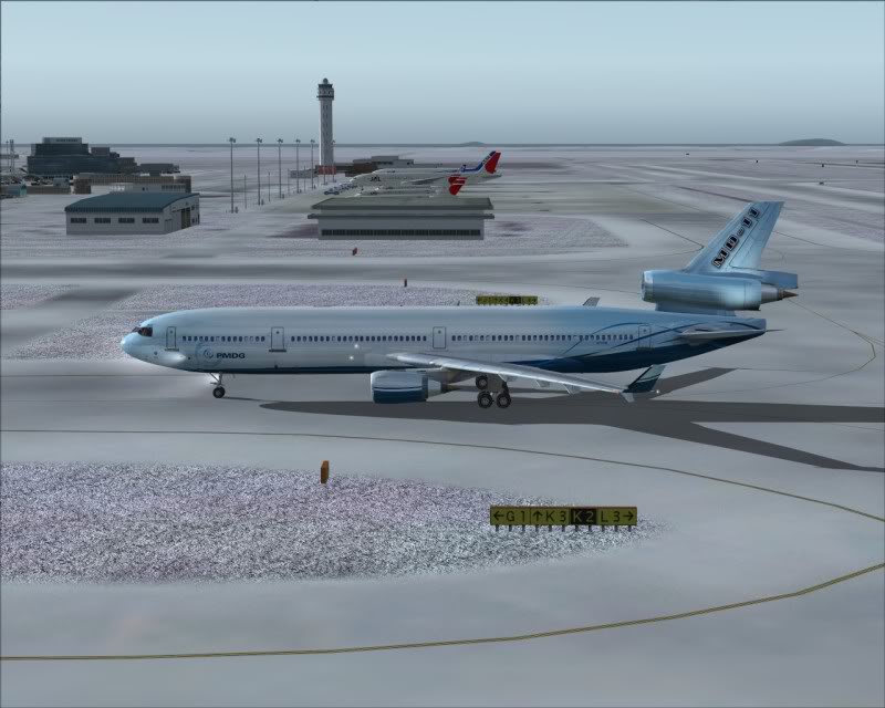 FS9 - Taxi em Sapporo.... lindo trafego,Espetacular Cenario -2009-mar-21-114