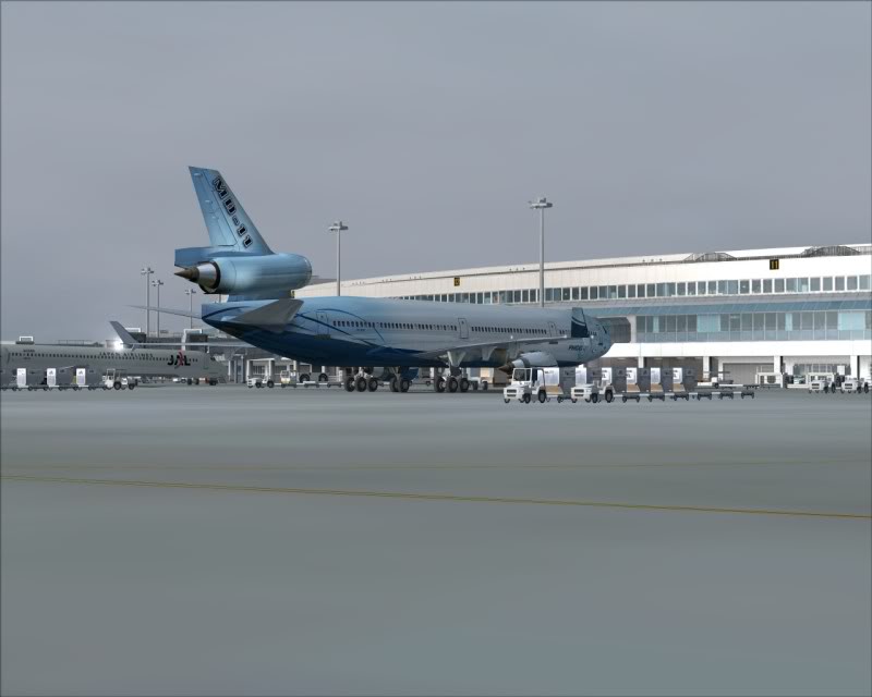 FS9 - Taxi em Sapporo.... lindo trafego,Espetacular Cenario -2009-mar-21-125