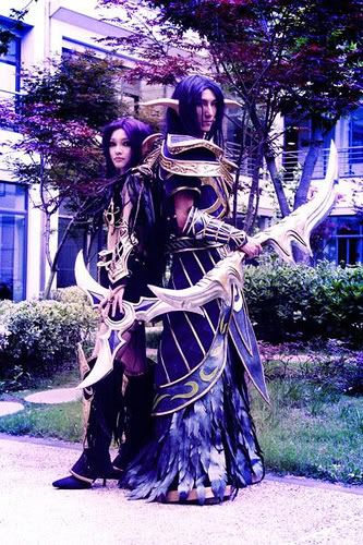 Cool Cosplay ever :D Nightelveslineage2