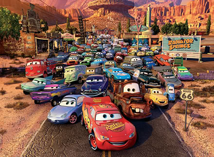 Palinsesto televisivo Mondo OT Disney Cars