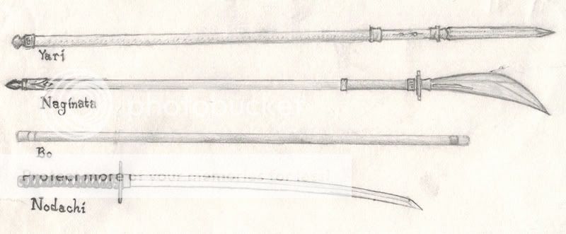 Twin Swords JapaneseweaponsSpears