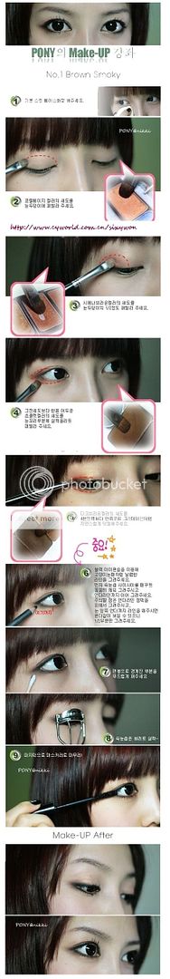 Le maquillage des yeux d'une Ulzzang PONY_BrownSmoky-2