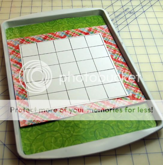 AC002-Altered Cookie tray ADVENT CALENDAR Grid