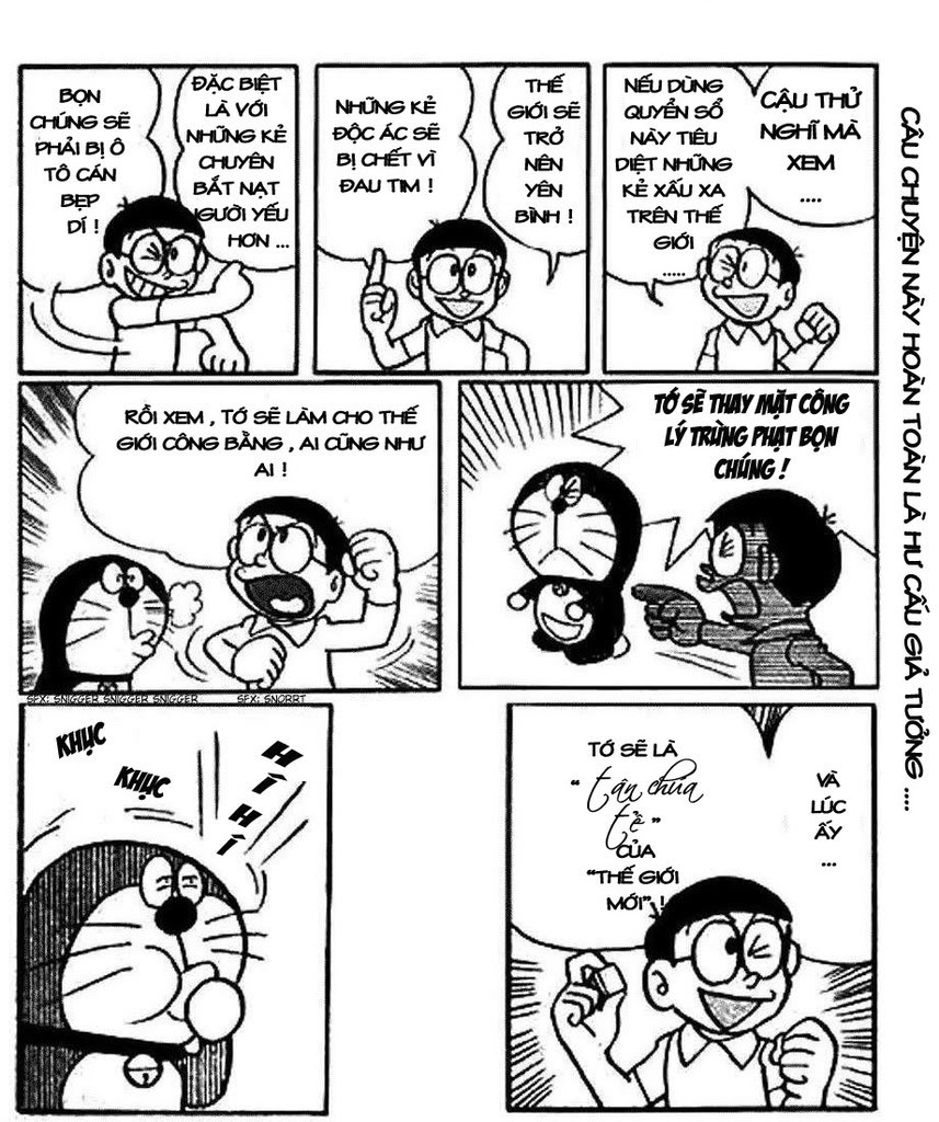 Doraemon vs Deathnote (Quyển sổ thiên mệnh) Doranote2