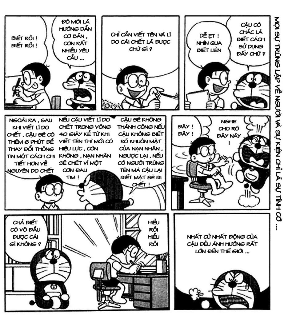 Doraemon vs Deathnote (Quyển sổ thiên mệnh) Doranote3