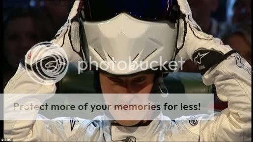 History of G.P. Legends Schumacher-as-the-stig