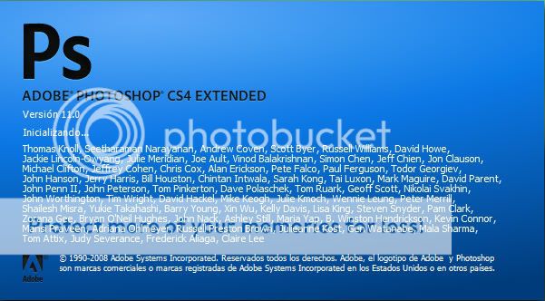 Adobe Photoshop CS4 AdobePhotoshopCS4ExtendedWindow