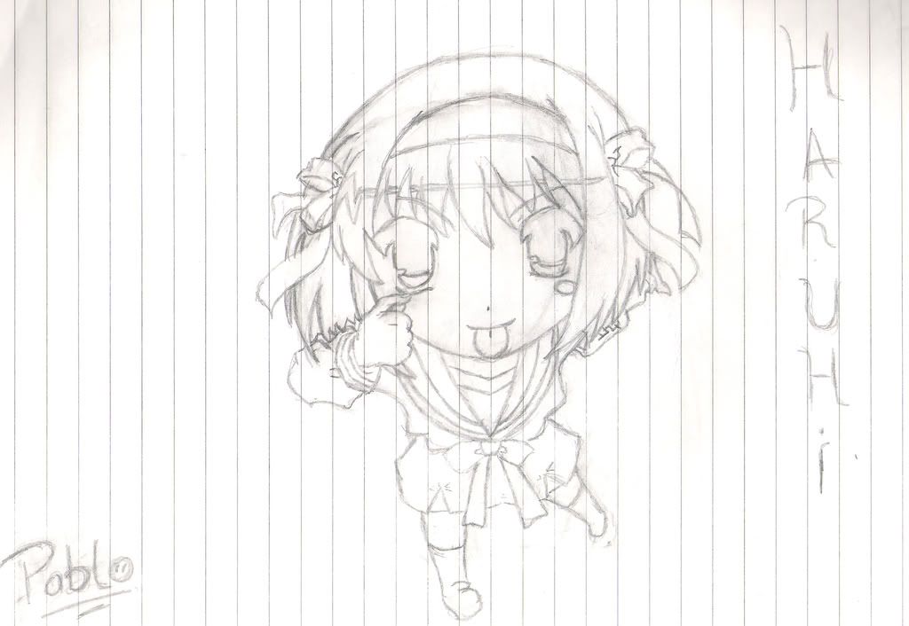 lo que yo llamo dibujo XD Haruhidibujo