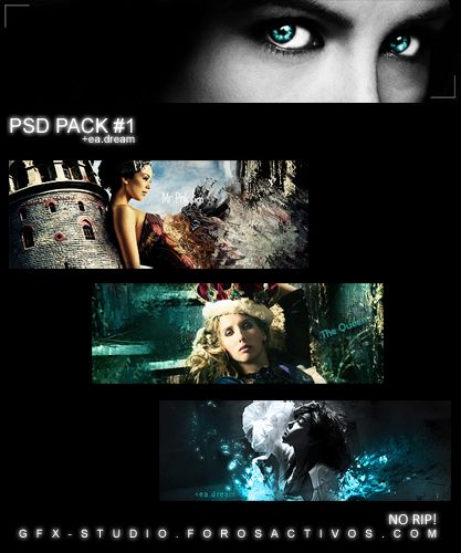 PSD Pack #1 +ea.dream PSDPACK