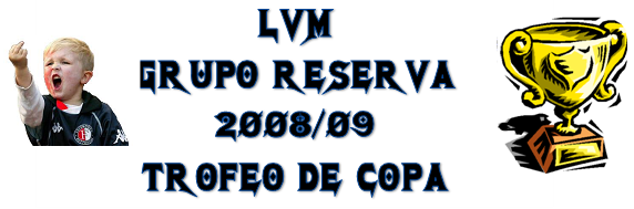 Cuadro de resultados - Copa del rey 2008/09 - Grupo Reserva Rt