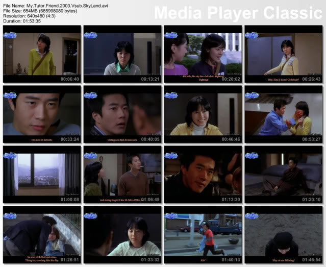 [SkyLand Subteam][2003]My Tutor Friend: Kim Ha Neul, Kwon Sang Woo (Vietsub comp MyTutorFriendVietsubSkyLand