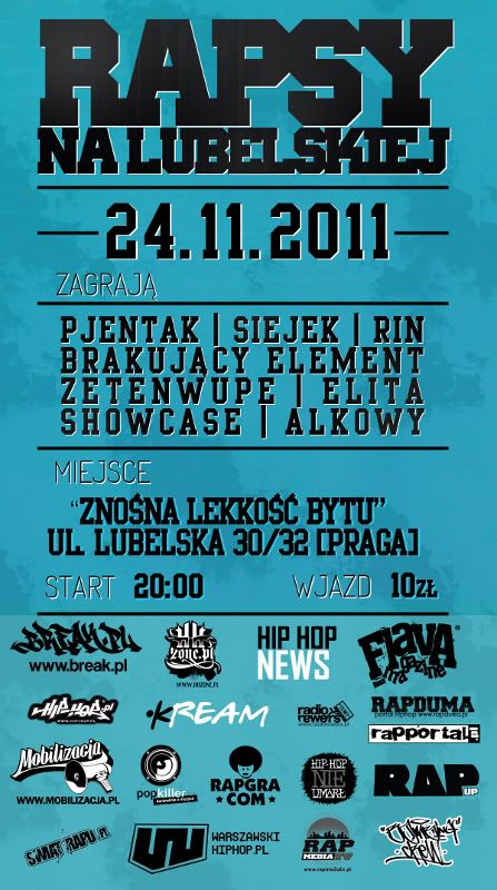 24.11.2011 - RAPSY NA LUBELSKIEJ! @Warszawa 2411