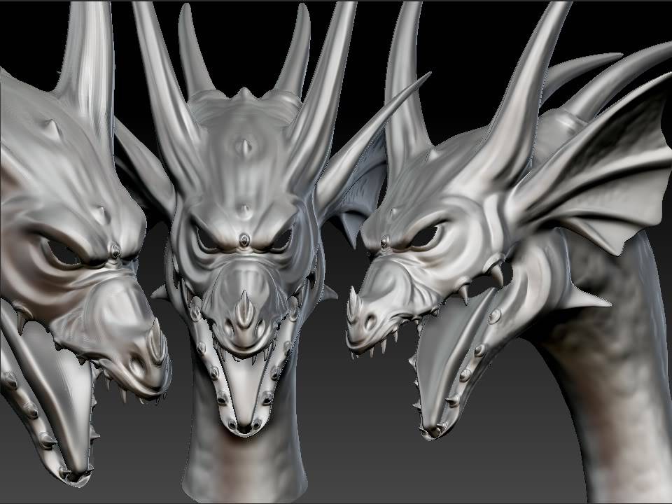 Dragon WIP ZBrushDocument