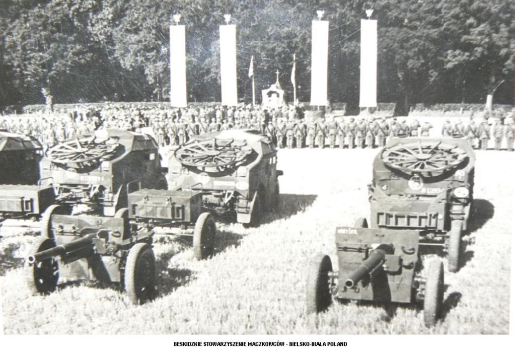 1er et 2ème régiment d'artillerie de la 1ère DB Polonaise 1pamot