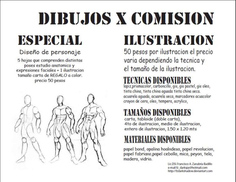 DIBUJOS X COMISION Y CLASES DE DIBUJO Y COMIC Dibujoxcomision