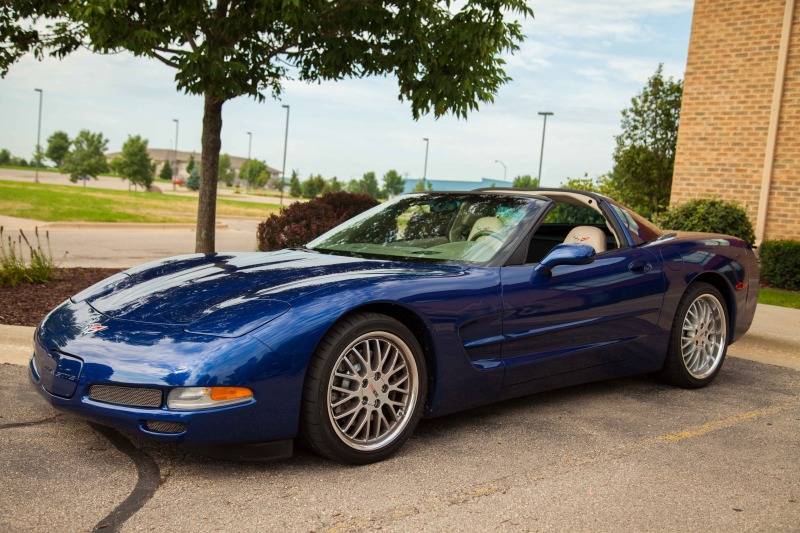 Cars and Coffee Corvette