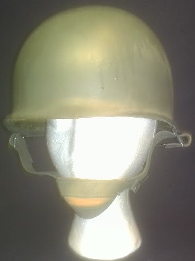 US m1 type israeli helmet dated 1970 complete - para ?  Isrealihelmet