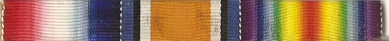 WWI British Ribbons Sew-On Tunic Style....1914-15 Star - General Service - Victory Scan0011