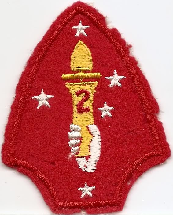 WWII Marine Patches