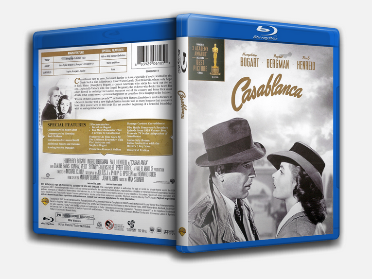 Casablanca (1942) HDrip 400MB Casa