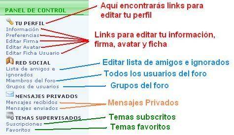 Tutorial sobre el Panel de Control TutorialPaneldeControl