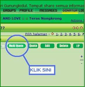 Fungsi dan Cara menggunakan Multi-Quote MULTY1