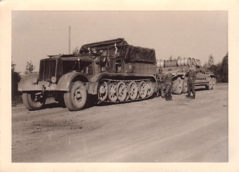 les tracteurs lourds des s.SS pz.Abt SdKfz94