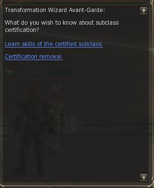 Quest Skill Sub Class 010