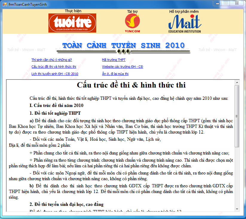 [CD] Cẩm nang tuyển sinh điện tử năm 2010  Capture05