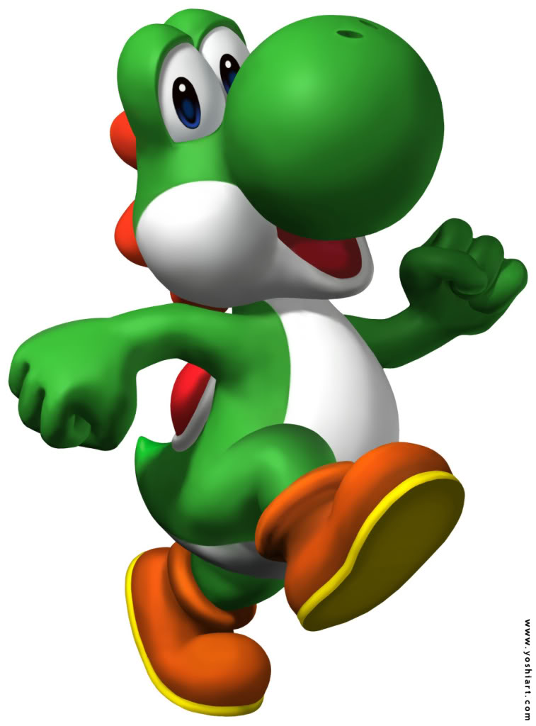 Infamous- Renders Mario-party-advance-yoshi2