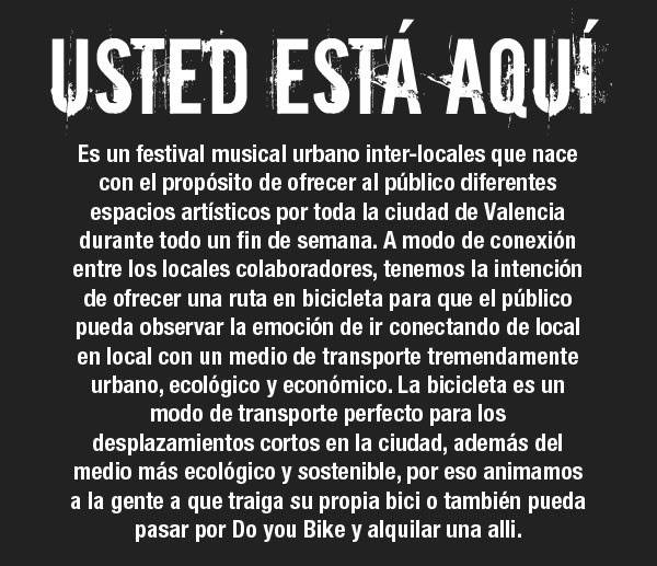 USTED ESTA AQUÍ FESTIVAL!! UDESTAAKIinfo