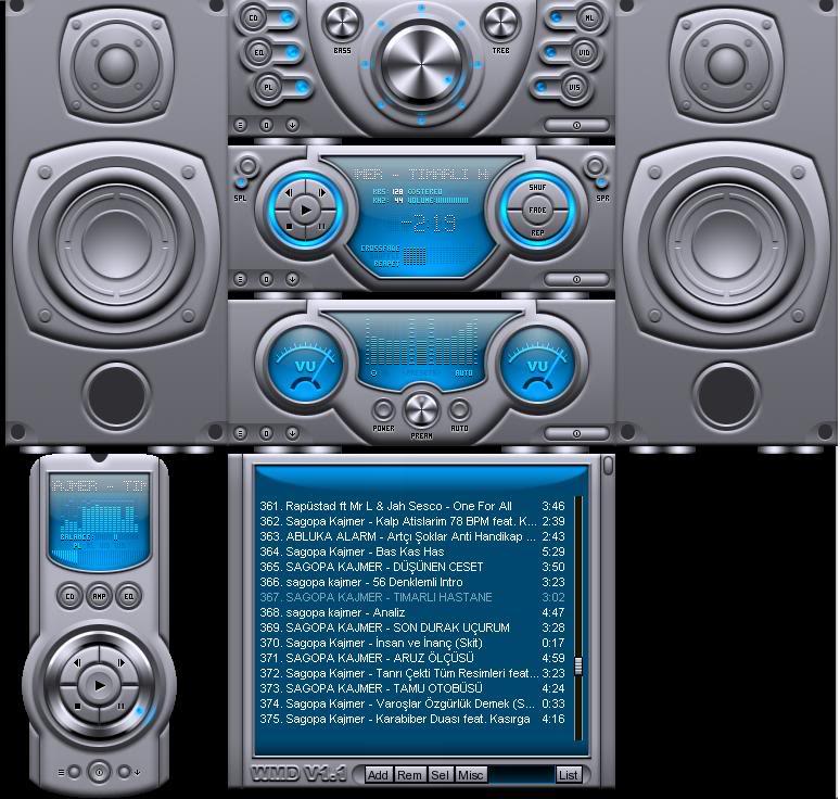 Bu skin'le olayı aşmışlar..... Winamp16nm5jkcb4ng8ft9