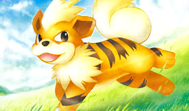 Jugando con Fuego Growlithe