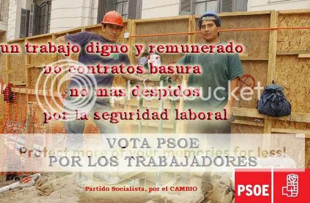 Campaña electoral del Partido Socialista Obrero Español (PSOE) CONSTRS