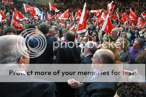 Campaña electoral del Partido Socialista Obrero Español (PSOE) Mitin12