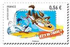 Plusieurs timbres, plusieurs pays Timbre-france-looney-toon-1