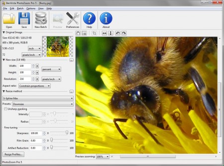 Benvista PhotoZoom Pro 5.0.4 208af48166fde0c99e8c55e7c0a52011