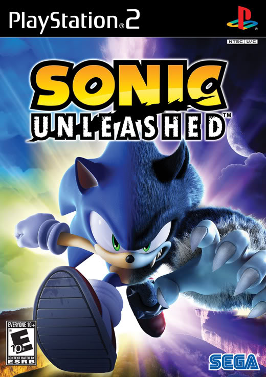 Sonic Unleashed PS2 Sonicc