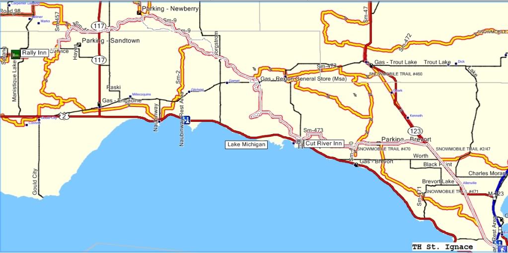 Couples ride in da Yooperland.  Mapsourcetrack