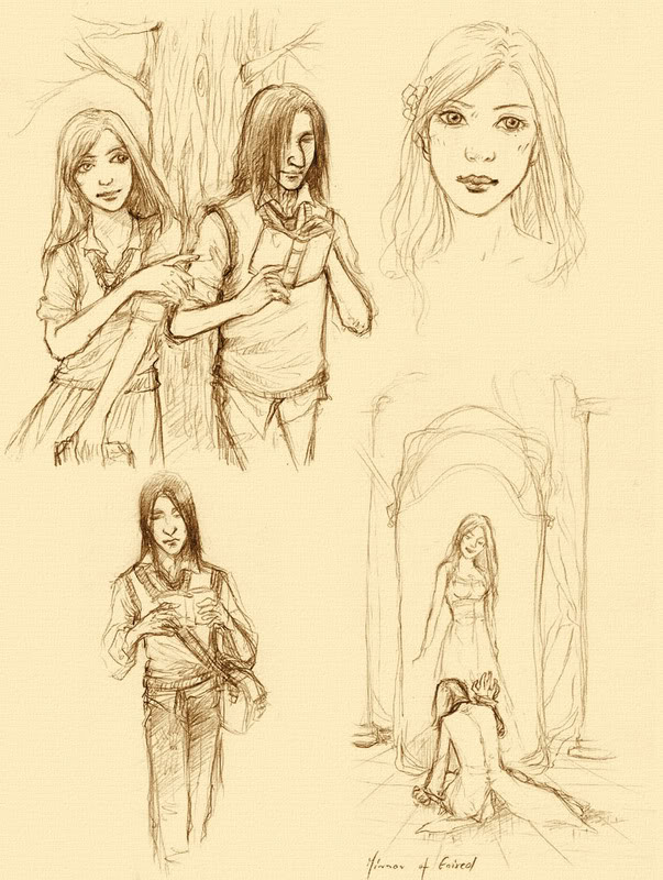 Diferentes Parejas - Página 2 Lily_and_Severus_sketchyness_by_ell