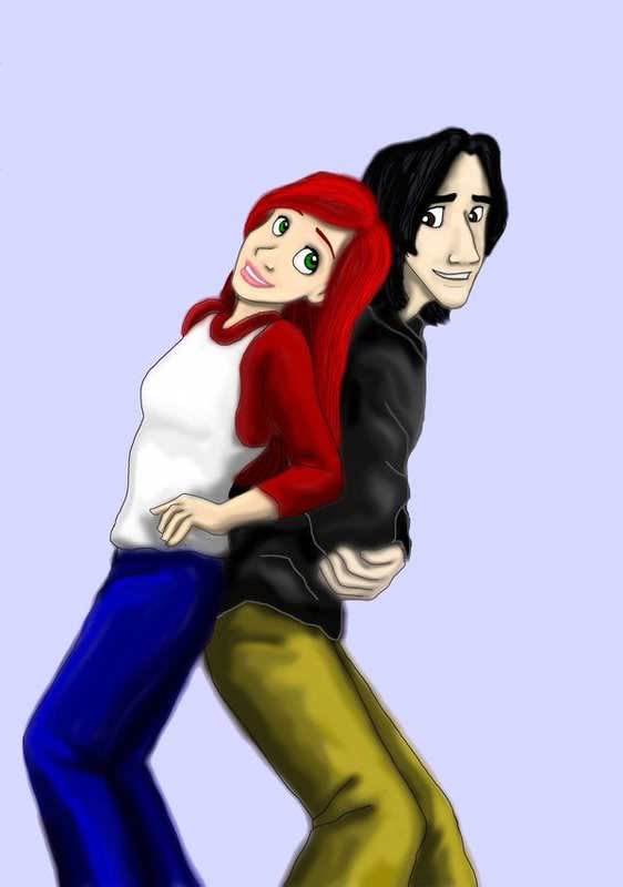 Diferentes Parejas - Página 2 Severus_and_Lily_Best_Friends_by_DK