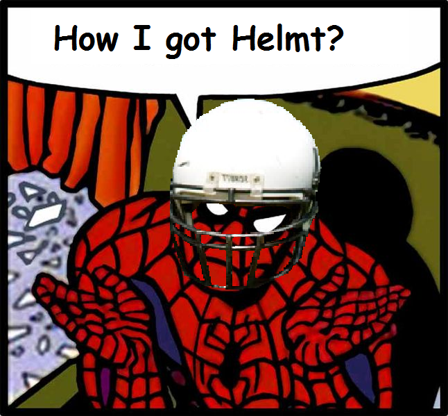 how you get Helmt? Spideyhelmt