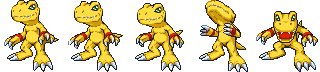 club oficial de digimon savers Agumon